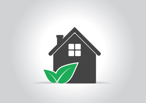 Ecology  house icon.