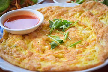 Shrimp Omelette