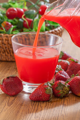 Strawberry smoothie