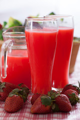 Strawberry smoothie