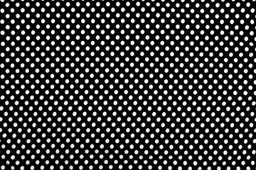 black and white polka dot style design tablecloth wallpaper