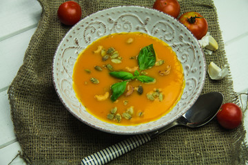 Pumpkin soup