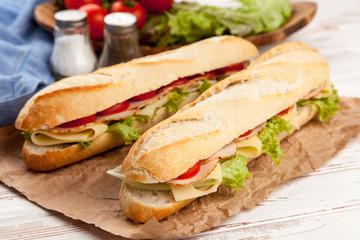 Panini grilled sandwich