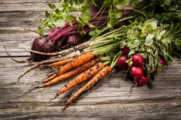 Keuken foto achterwand Groenten Verse biologische groenten