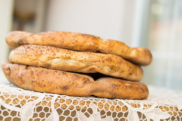 Turkish Ramadan Pidesi.