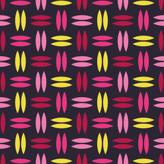 Seamless vector background with abstract geometric pattern. Print. Repeating background. Cloth design, wallpaper.
