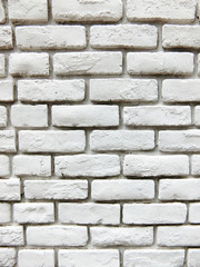 white brick wall background