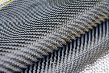 Carbon fiber Kevlar composite material background