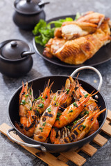 Baked shrimp