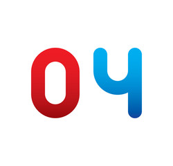 04 logo initial blue and red 