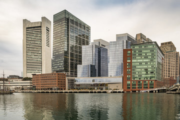 Fototapeta premium Portrait of Boston Downtown