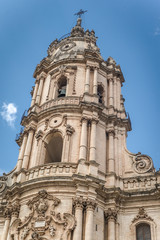Fototapeta na wymiar Modica, the cathedral