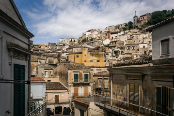 Fototapeta na wymiar Modica, sicilian village