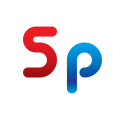 5p logo initial blue and red 