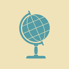 Globe vector icon