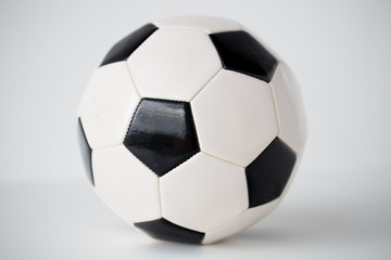 Obraz premium close up of football or soccer ball