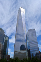 Lower Manhattan skyline.