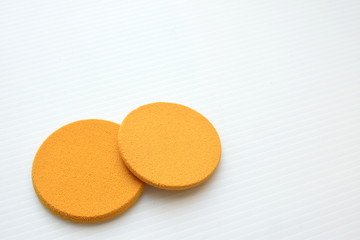 Old Cosmetic sponge