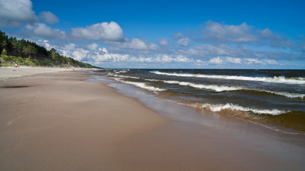 Fototapeta na wymiar Bałtycka plaża
