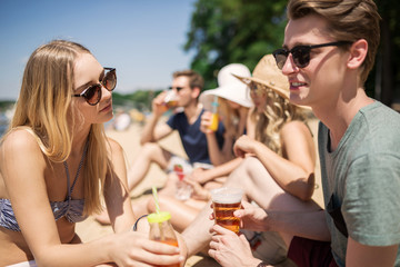 Girl listening carefully to her friend