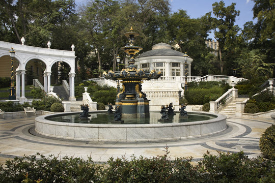 Vahid garden in Baku. Azerbaijan - Powered by Adobe