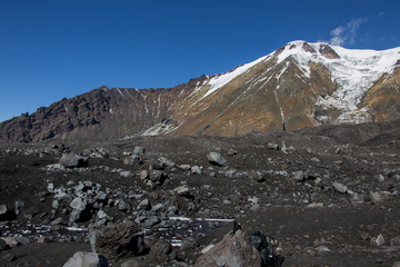 Fototapeta na wymiar Vulkan Tolbatschik - Kamtschatka - Sibirien - Russland