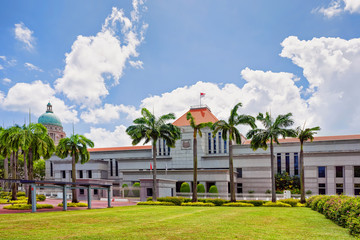 Old Supreme Court and Parliament Building in Singapore