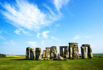 Naklejka premium Stonehenge of Wiltshire of the Great Britain