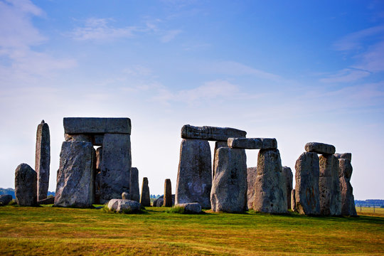 Stonehenge of Wiltshire in the Great Britain
