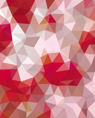 Obraz premium Abstract colorful polygonal background, template. - Stock vector