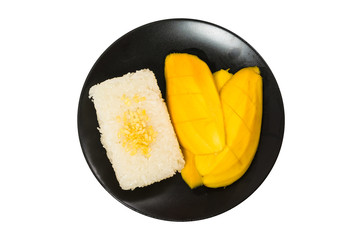 sticky rice and mango