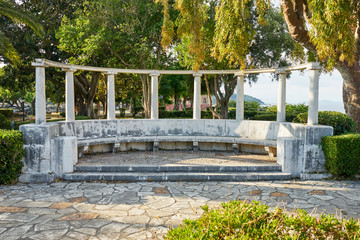 &Mu;onument of spianada square in Corfu &Mu;onument of spianada square