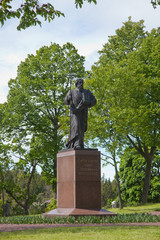 Valaam. Monument to Andrew the First-Called.