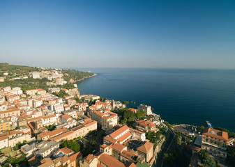 Fototapeta na wymiar Aerial View of Sorrento, Italy