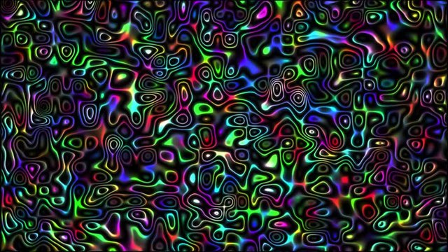 Psychedelic abstract background hippie trippy drug hallucination 4k
