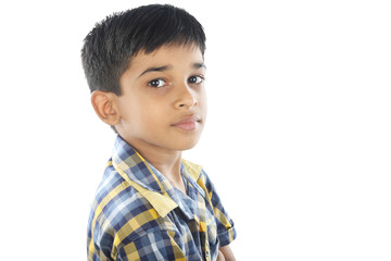 Portrait of indian boy
