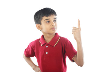 Portrait of indian boy