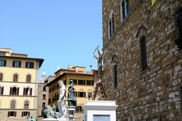 Piazza della Signoria in Florence, Italy  © ClaraNila