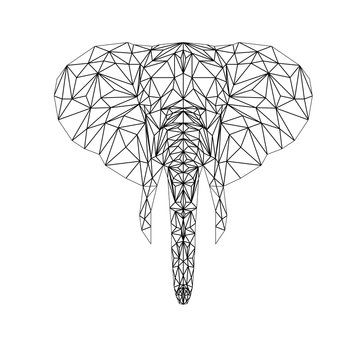 Geometric Elephant Head Images – Browse 2,578 Stock Photos, Vectors, and  Video | Adobe Stock