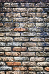 Old brick wall texture