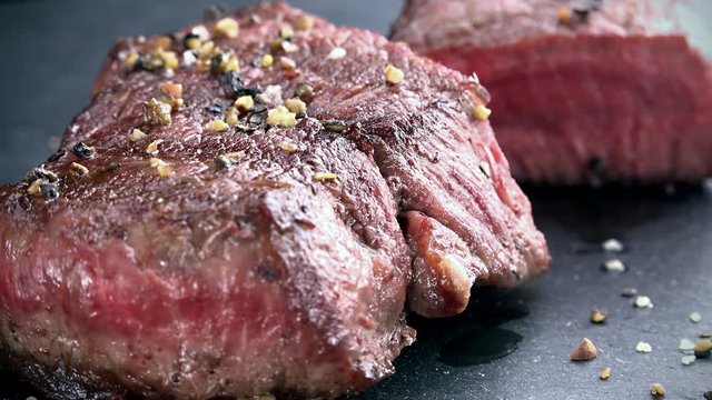 Piece of Beef as seamless loopable 4K UHD footage
