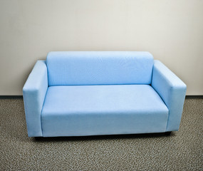Blue sofa furniture