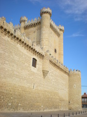 Fototapeta na wymiar Castillo de Torrelobatón, Valladolid (España)