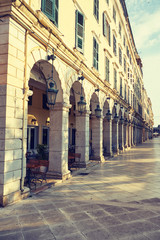 historic center of Corfu