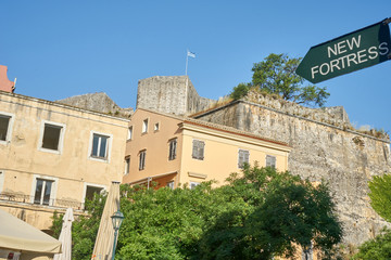 New Fortress in Corfu, Greece