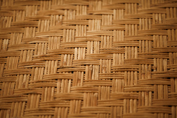 Handmade bamboo mat background