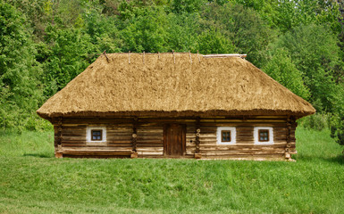 Old ukrainian rural house