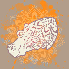 Beautiful card vector