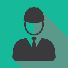 Construction Worker flat icon
