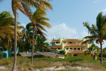 Cuban vacation resort hotel 